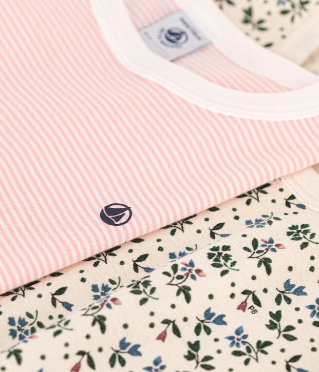 Set di 2 pigiami in cotone bambino multicolore