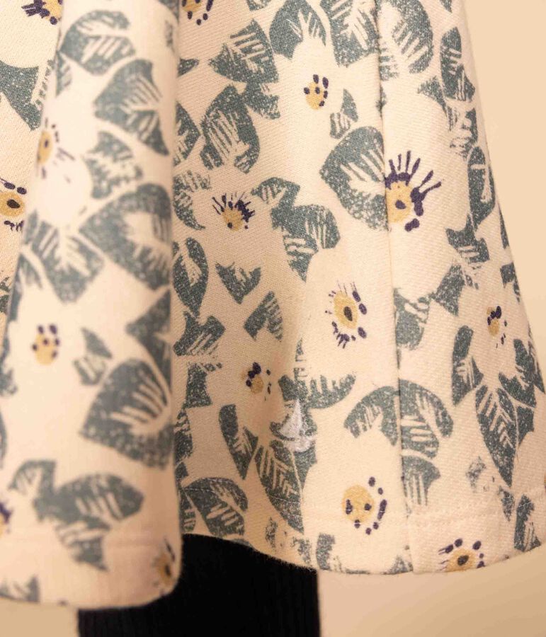 Gonna in molleton spazzolato bambina bianco AVALANCHE/ MULTICO