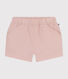 Shorts in tessuto operato bebè