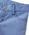 Pantaloni per bebè maschio a righe blu SURF/bianco ECUME