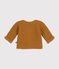 Cardigan in tricot a punto legaccio per bebè marrone CUIVRE