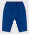 Pantaloni in cotone lyocell per bebè blu INCOGNITO