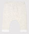 Pantalone bebè grigio chiné in jersey di cotone biologico beige MONTELIMAR CHINE