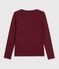 T-shirt a maniche lunghe con scollo a barca in cotone donna TRUFFE