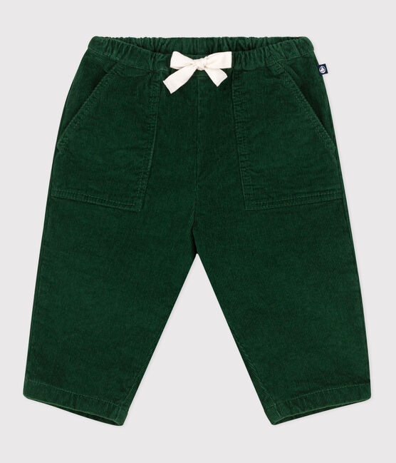 Pantaloni in velluto tinta unita neonato WILLOW