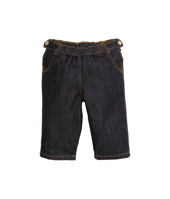 Pantaloni bebé bambina in denim blu Jean
