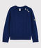 Pullover in lana e cotone bambino blu MAJOR