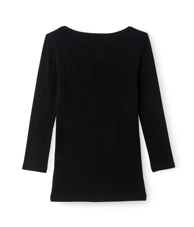 T-shirt iconica donna nero Noir