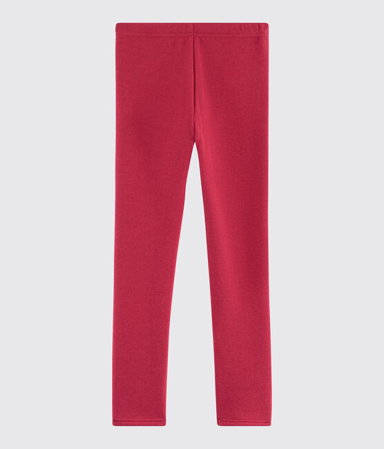 Jegging in felpa bambina rosa POPPY