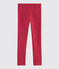 Jegging in felpa bambina rosa POPPY