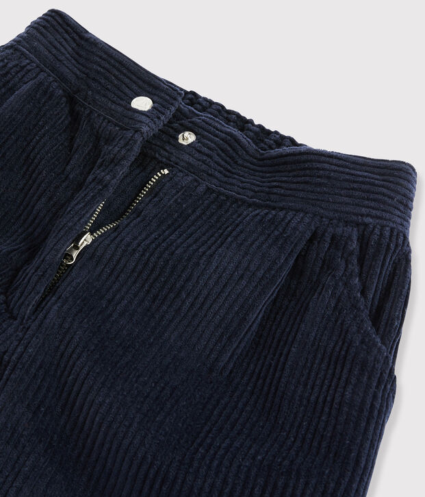 Pantaloni in velluto bambina SMOKING