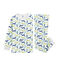 Pigiama bambino in molleton bianco/multicolore