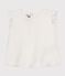 Blusa senza maniche in cotone per bebè bianco MARSHMALLOW