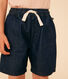 Short in denim leggero bambina
