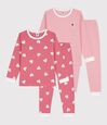 Set di pigiami in cotone fantasia bambino