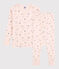 Pigiama snugfit bambina fantasia principesse in cotone rosa FLEUR/bianco MULTICO