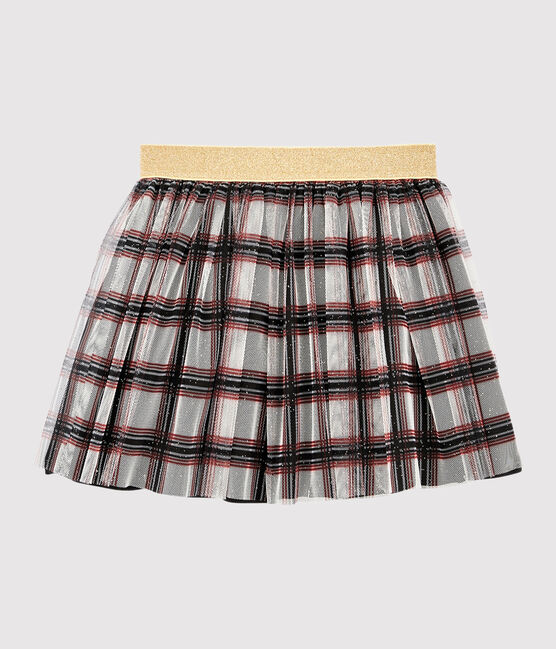 Gonna in tulle bambina bianco MARSHMALLOW/bianco MULTICO