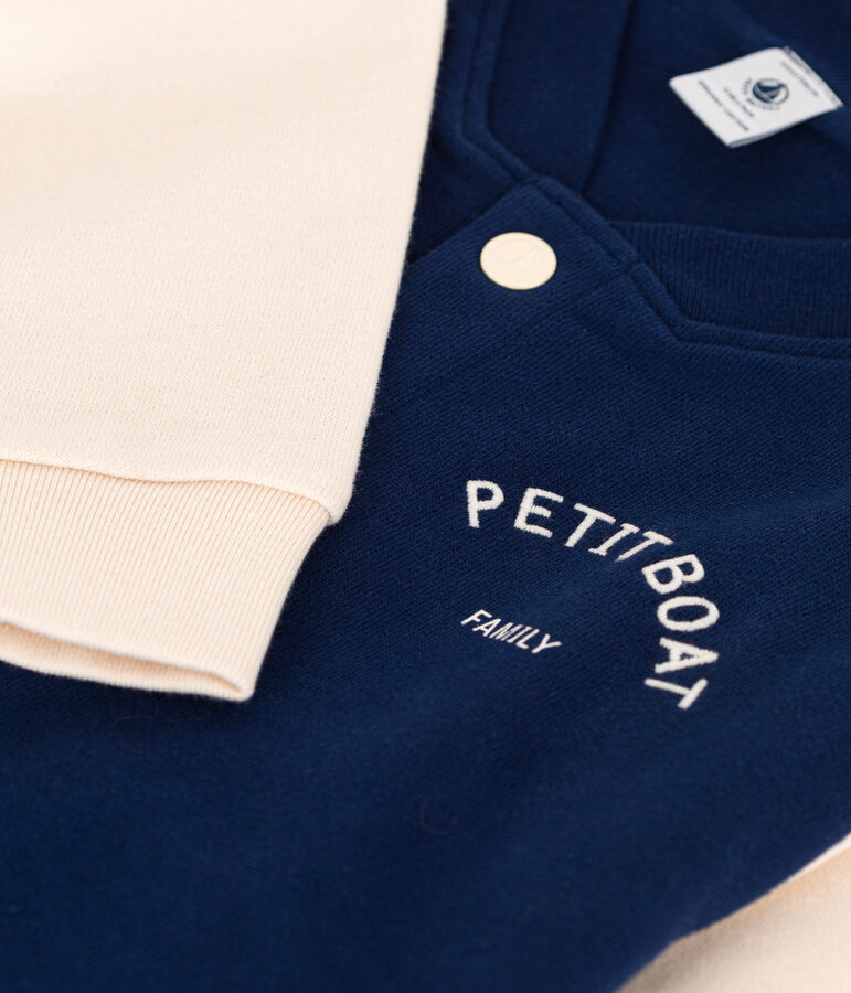 Teddy bambina / bambino in molleton blu MEDIEVAL/ AVALANCHE