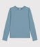 T-shirt L'ICONIQUE calda girocollo in cotone Donna blu ROVER