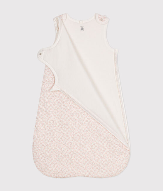 Sacco nanna bebè a fiori in cotone TOG 2 MARSHMALLOW/ PANTY