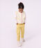 Gilet senza maniche in sherpa tinta unita bambino MILK