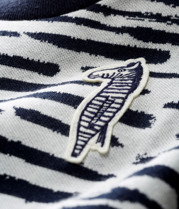 Felpa beb&egrave; unisex Jean Jullien bianco/DASH