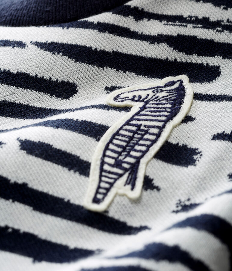 Felpa beb&egrave; unisex Jean Jullien bianco/DASH