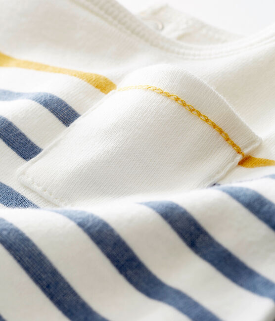 Body tee-shirtML per bebé maschio bianco MARSHMALLOW/bianco MULTICO