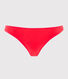 Slip costume da bagno tinta unita donna