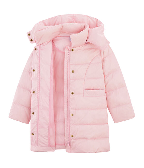 Piumino da bambina rosa FLEUR CN
