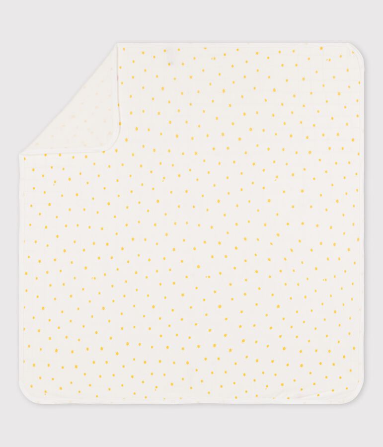 Lenzuolo maternit&agrave; beb&egrave; in cotone biologico bianco MARSHMALLOW/ ORGE