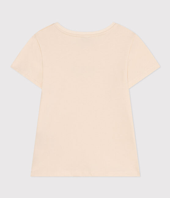 T-shirt in jersey leggero bambina blu AVALANCHE/ BEACH