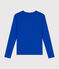 T-shirt L'ICONIQUE girocollo in cotone Donna blu CALVIN