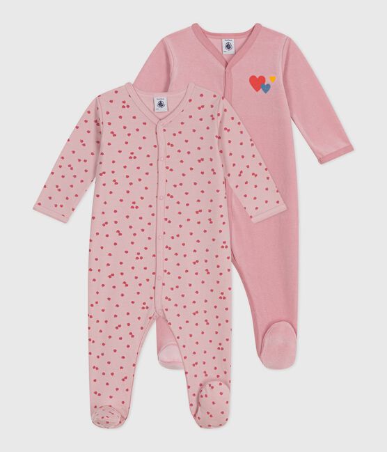 Set di pigiami in cotone con stampa neonato variante 1