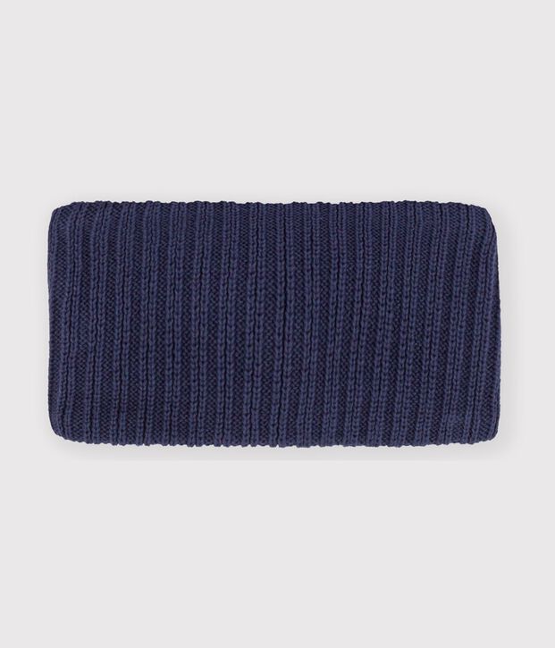 Snood in maglia tinta unita foderata in pile neonata SMOKING