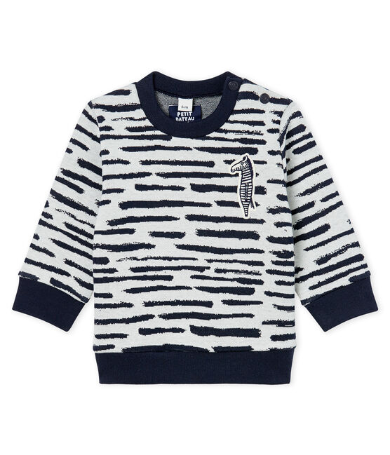 Felpa bebè unisex Jean Jullien bianco MARSHMALLOW/ DASH