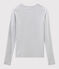 T-shirt iconica scollo rotondo Donna grigio BELUGA CHINE