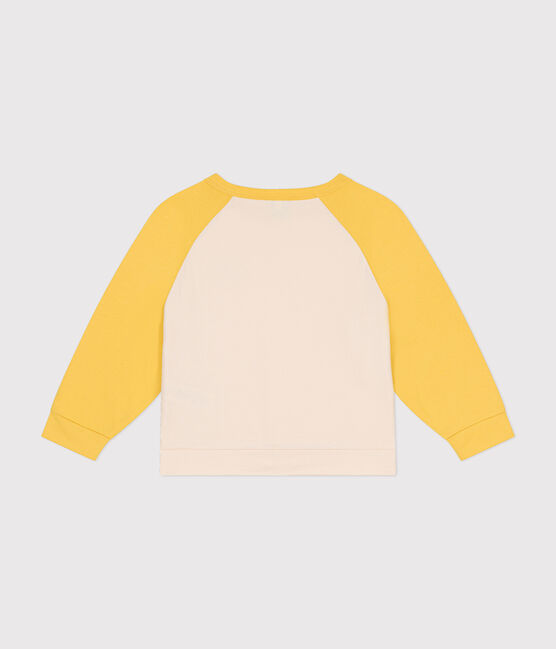 Maglia in leggero tessuto felpato bambino giallo AVALANCHE/ NECTAR