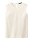 Top donna senza maniche in lino