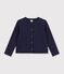 Cardigan in cotone tinta unita bambino SMOKING
