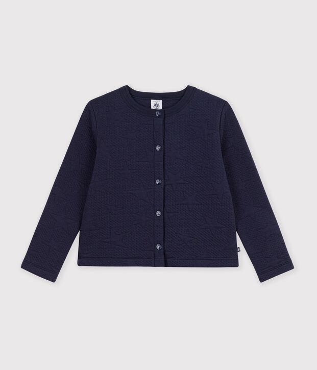 Cardigan in cotone tinta unita bambino SMOKING
