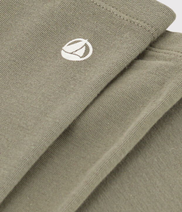 Jeggings bambina in jersey elasticizzato verde