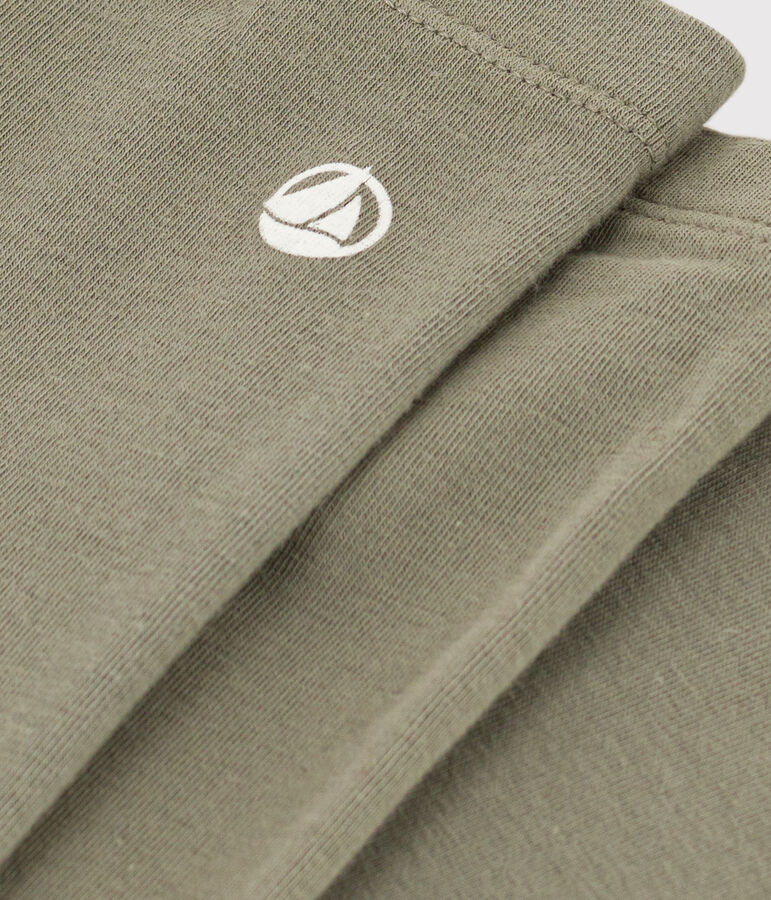 Jeggings bambina in jersey elasticizzato verde