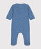 Pigiama bebè in cotone blu BEACH/ MARSHMALLOW