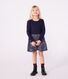 Abito a maniche lunghe in cotone bambina