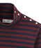dolcevita donna blu SMOKING/rosso OGRE