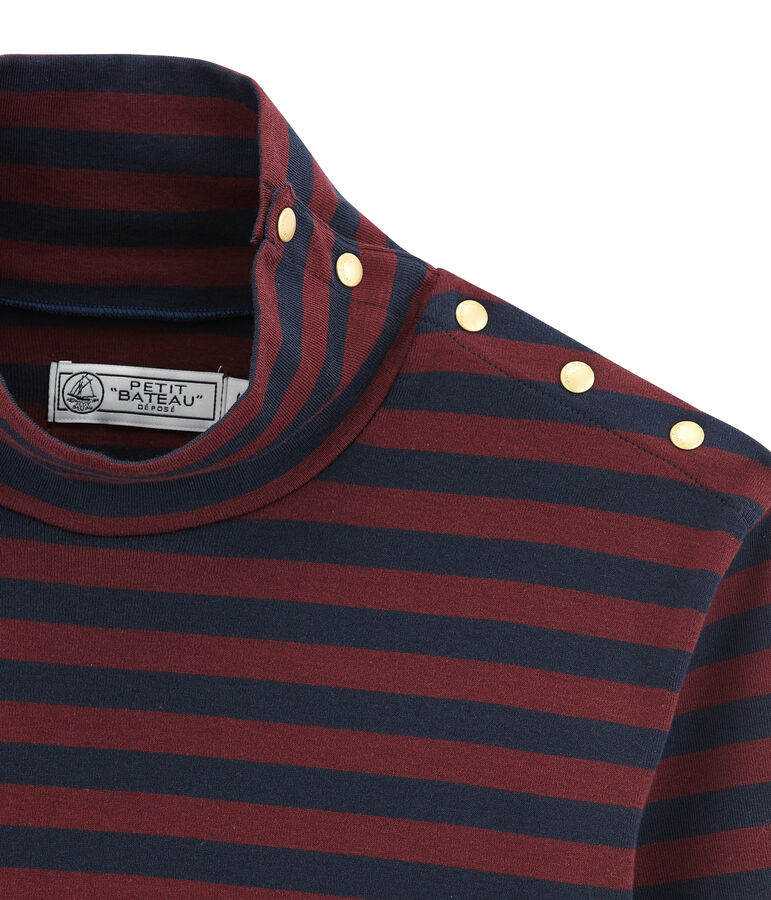 dolcevita donna blu/rosso