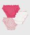 Set di slip vezzosi in cotone con mele stampate bambina variante 1