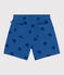 Shorts in cotone a cuori bambina blu ALASKA FONCE/ MEDIEVAL