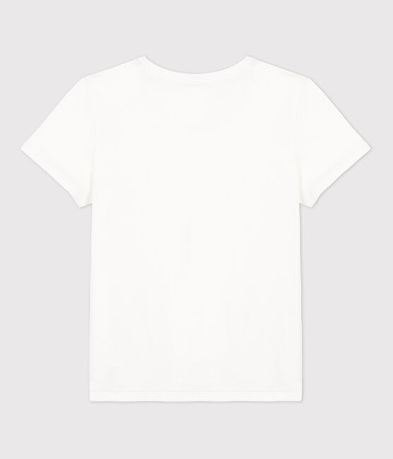 T-shirt LE DROIT girocollo in cotone Donna bianco ECUME